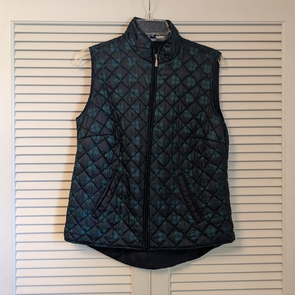 Karen Scott Quilted Full Lightweight Vest